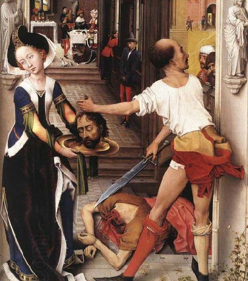 WEYDEN, Rogier van der St John Altarpiece oil painting picture